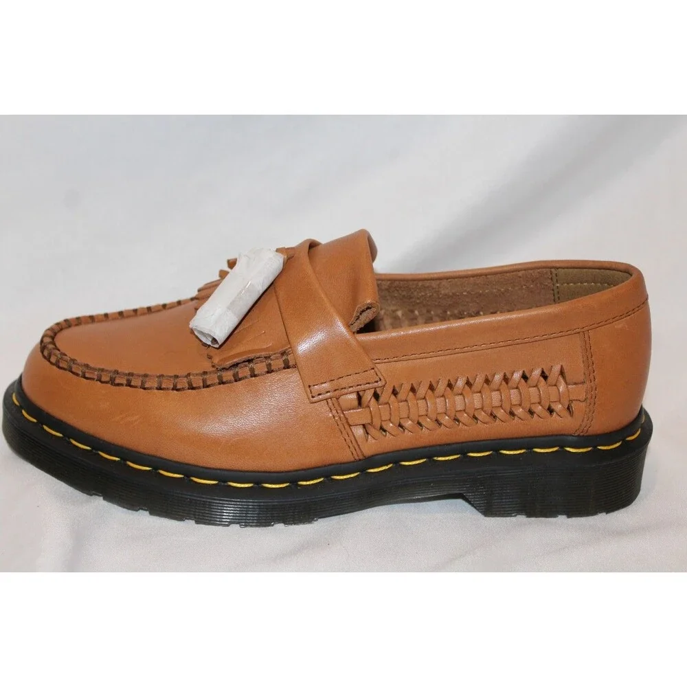 Dr. Martens Women's Adrian Leather Tassel Loafer Saddle Tan Sz 7 NEW - Picture 6 of 6